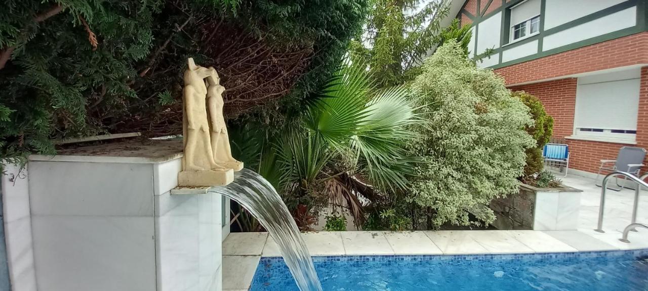 El Puente  Chalet Con Piscina, Sauna Y Jacuzzi Cerca Del Mar A Media Hora De Bilbao Y Santander מראה חיצוני תמונה